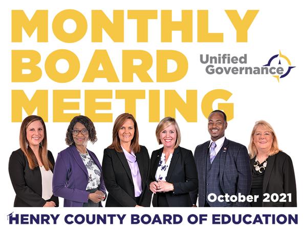 October BOE Monthly Meetings