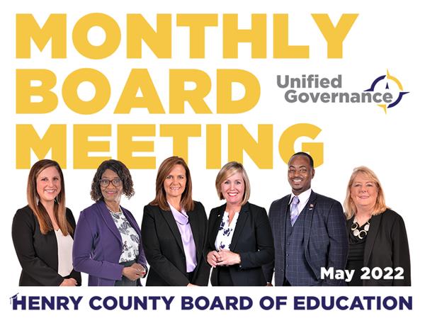 May BOE Monthly Meetings