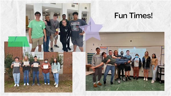 Pictures from past years of Math Club.