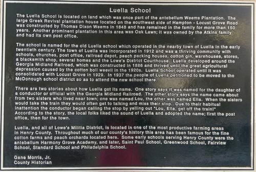 Luella School 