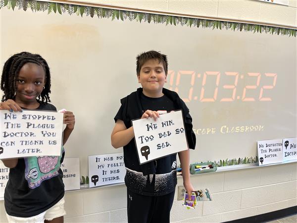 We had one group Escape!!!